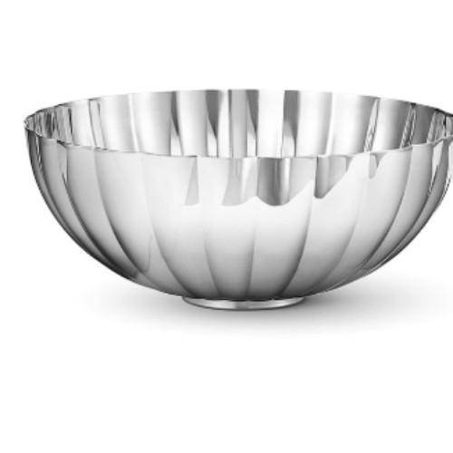Georg Jensen Bernadotte Bowl Stainless Steel Medium 175 Mm